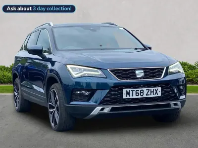 Używany Seat Ateca XCELLENCE Lux 150 KM (110 kW) 2018 Niebieski SUV