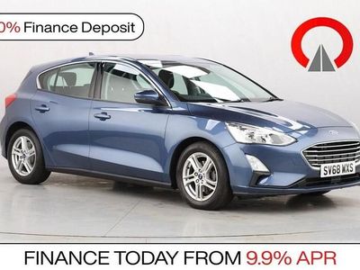 Used Ford Focus Zetec 125 HP (91 kW) 2018 Blue Hatchback