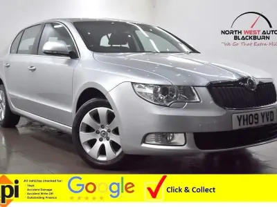 Used Skoda Superb 125 HP (91 kW) 2009 Silver Hatchback