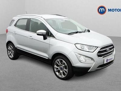 Usado Ford Ecosport Titanium 125 HP (91 kW) 2019 Prateado SUV