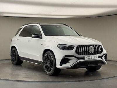Opalite white Used 2025 Mercedes GLE53 AMG Premium Plus SUV | £80,000 (A bit pricey)