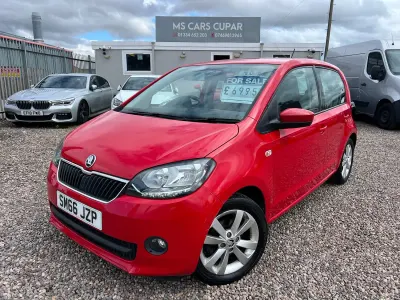 Used Skoda Citigo SE L 2016 Red Hatchback