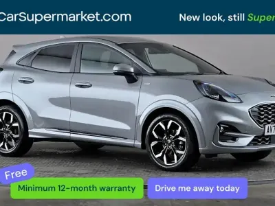 Begagnad Ford Puma ST-Line X 125 HK (91 kW) 2023 Silver SUV