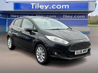 Used Ford Fiesta Titanium 2016 Black Hatchback