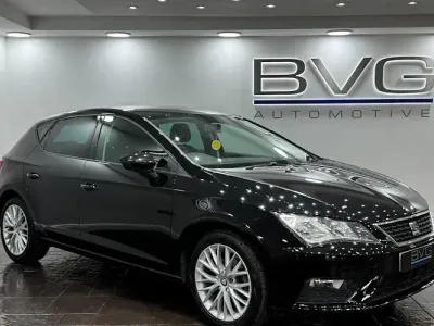 Used Seat Leon SE Dynamic 131 HP (96 kW) 2019 Black Hatchback