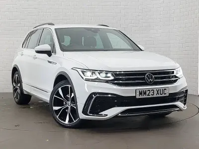 Used VW Tiguan R-line 150 HP (110 kW) 2023 White SUV