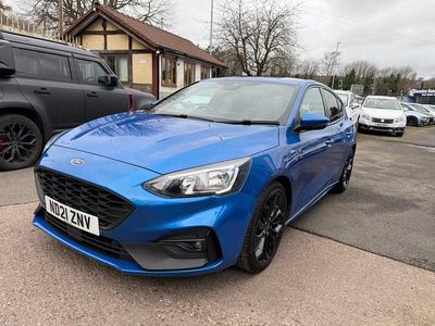 Used Ford Focus ST-Line 2021 Blue Hatchback