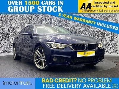 Used BMW 420 M Sport 190 HP (139 kW) 2020 Blue Coupe