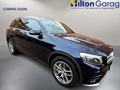 Used Mercedes GLC250 AMG Line Premium 204 HP (150 kW) 2015 Blue SUV