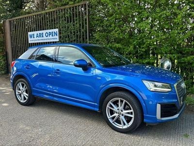 Used Audi Q2 S-Line 150 HP (110 kW) 2018 Blue SUV