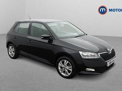 Used Skoda Fabia SE 75 HP (55 kW) 2019 Black Hatchback