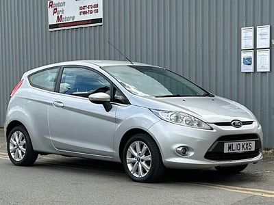 Silver Used 2010 Ford Fiesta Zetec Hatchback | £2,950 (Fair price)