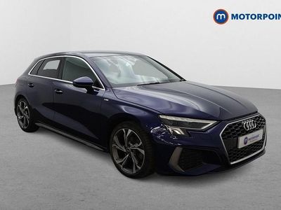 Used Audi A3 S-Line 2023 Blue Sedan
