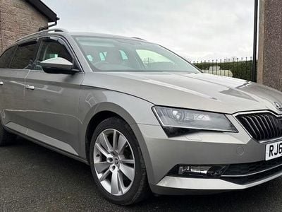 Used Skoda Superb SE L Executive 150 HP (110 kW) 2018 Beige Estate