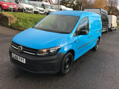 Used VW Caddy Maxi Startline 102 HP (75 kW) 2016 Blue MPV