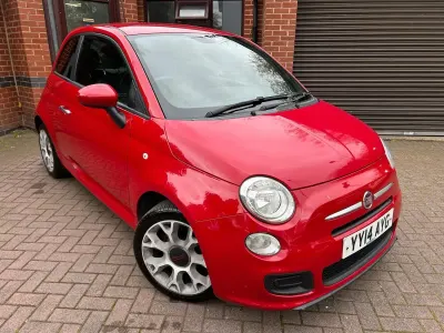 Used Fiat 500 S 69 HP (50 kW) 2014 Red Hatchback