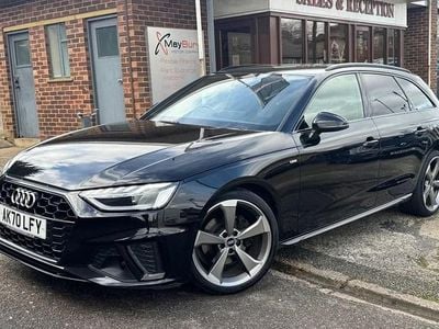 Used Audi A4 Black Edition 150 HP (110 kW) 2021 Black Estate