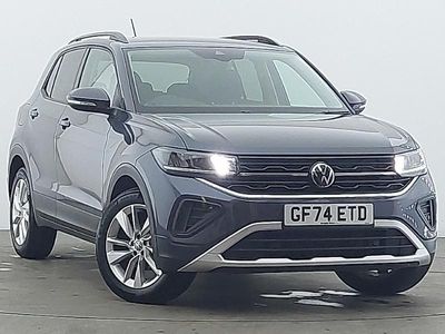Grey Used 2024 VW T-Cross Match SUV | £19,298 (Fair price)