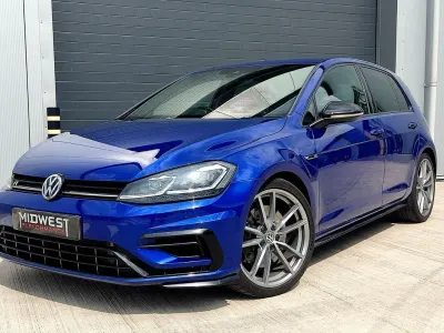 Used VW Golf VII R 300 HP (220 kW) 2020 Blue Hatchback
