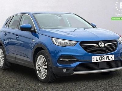 Used Vauxhall Grandland X 131 HP (96 kW) 2019 Blue SUV