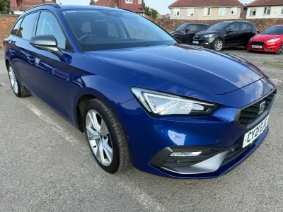 Used Seat Leon FR 2021 Blue Estate