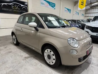 Używany Fiat 500 69 KM (50 kW) 2013 Beżowy Hatchback