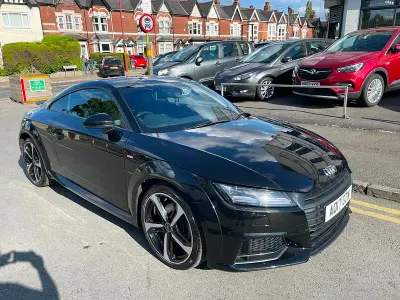 Used Audi TT Black Edition 184 HP (135 kW) 2017 Black Coupe