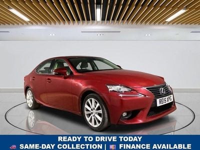 Used Lexus IS300h Executive Line 2015 Red Sedan