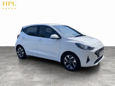 New Hyundai i10 Advanced 79 HP (58 kW) 2025 White Hatchback