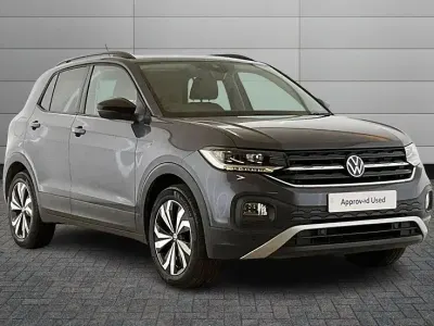 Used VW T-Cross Black Edition 115 HP (84 kW) 2024 Smokey grey SUV