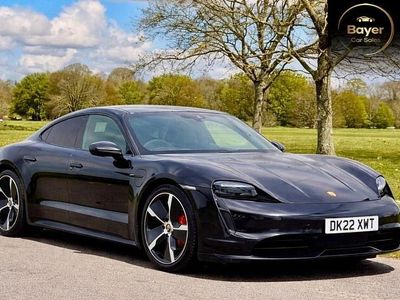 Used Porsche Taycan Performance Package 419 kW (571 HP) 2022 Black Sedan