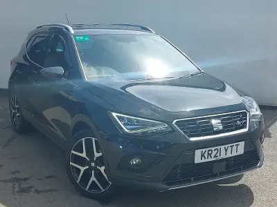 Używany Seat Arona FR Sport 110 KM (80 kW) 2021 Czarny SUV