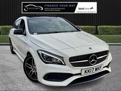 Used Mercedes CLA220 AMG line 177 HP (130 kW) 2017 White Sedan