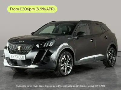 Used Peugeot e-2008 GT 100 kW (136 HP) 2023 Black SUV
