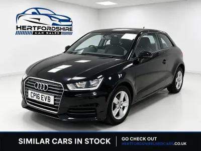 Used Audi A1 Comfort 95 HP (69 kW) 2016 Black Hatchback