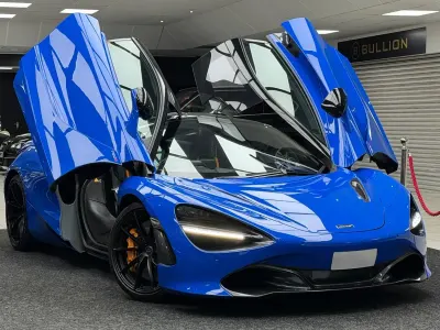 Used McLaren 720S 720 HP (529 kW) 2018 Blue Coupe