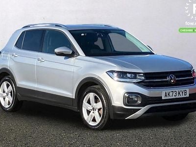 Used VW T-Cross SEL 110 HP (80 kW) 2023 Silver SUV