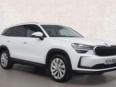 Moon white metallic Used 2024 Skoda Kodiaq SE L SUV | £31,979 (Good price)