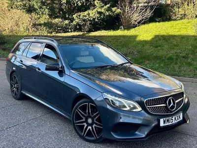 Begagnad Mercedes E220 AMG 2015 Grå Kombi