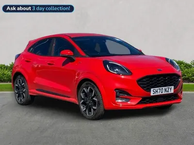 Gebraucht Ford Puma ST-Line X 125 PS (91 kW) 2020 Rot SUV