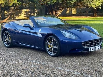 Used Ferrari California 2014 Blue Cabriolet