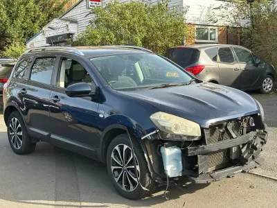 Begagnad Nissan Qashqai +2 N-TEC 2012 Blå SUV