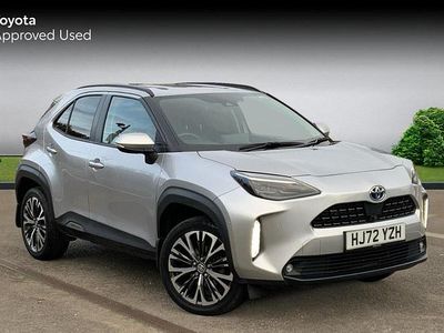 Silver Used 2022 Toyota Yaris Hybrid | £21,875 (Expensive)