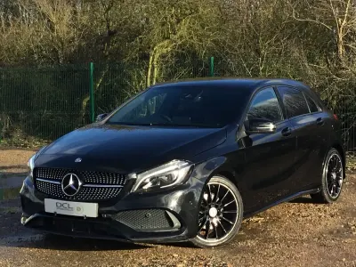 Używany Mercedes A200 AMG Line Premium 136 KM (100 kW) 2016 Czarny Hatchback