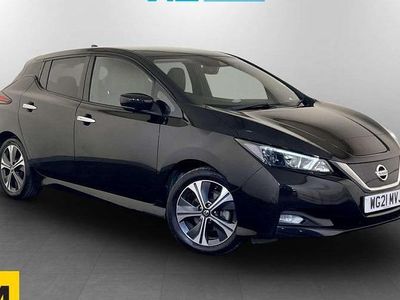 Used Nissan Leaf 110 kW (150 HP) 2021 Black Hatchback