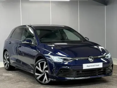 Used VW Golf VIII R-line 147 HP (108 kW) 2022 Blue Hatchback