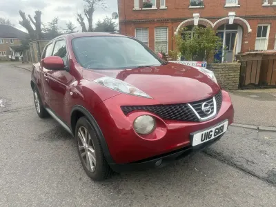 Used Nissan Juke Acenta 200 HP (147 kW) 2012 Red SUV
