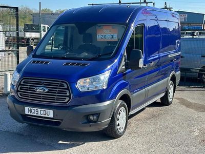Używany Ford Transit 130 KM (95 kW) 2019 Niebieski Van