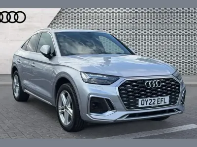 Used Audi Q5 S-Line 204 HP (150 kW) 2022 Silver SUV
