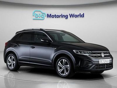 Used VW T-Roc R-line 150 HP (110 kW) 2022 Black SUV